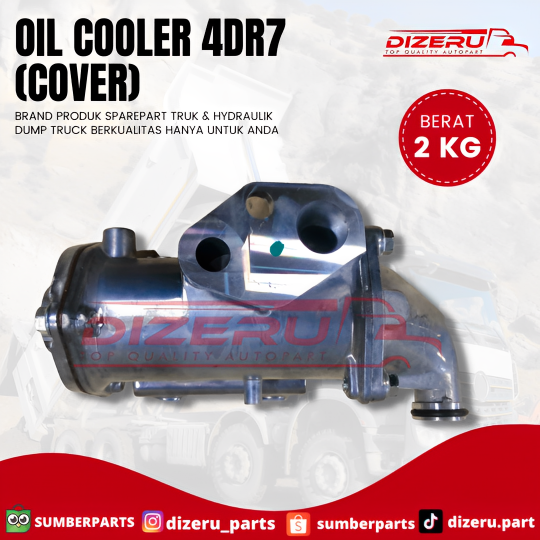 Oil Cooler 4DR7 (Cover)